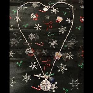 Love This Life: Faith, Hope & Love Charm Necklace